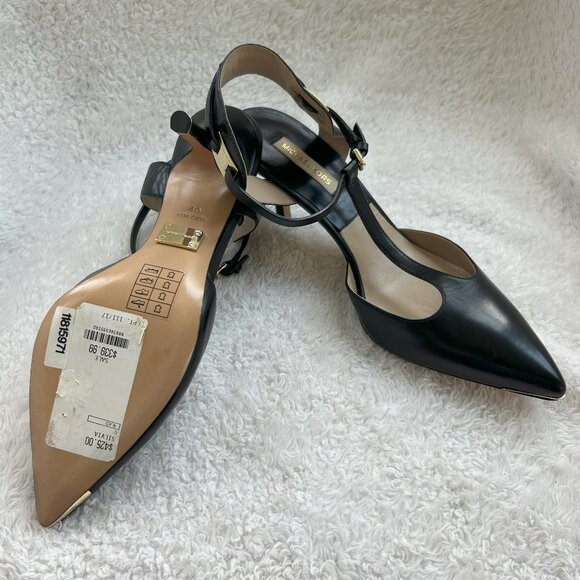 Brand New, Never Worn Michael Kors Pointed Toe Leather Shoe - Picture 2 of 6